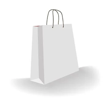 Bag for shopping Stock Illustration