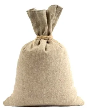 The bag tied Foto stock