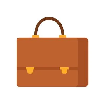 Bag on white background. Vector illustration. EPS 10. Illustrazione stock