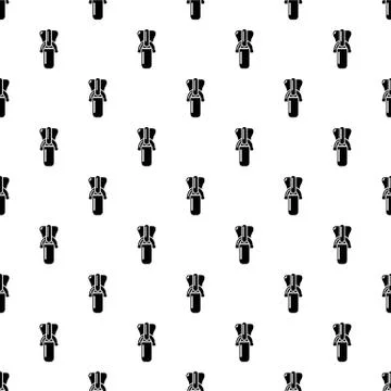 Bag zip icon, simple style Stock Illustration