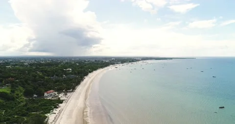 BAGAMOYO BEACH Stock Footage 160846820