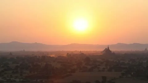 Bagan Stock Footage 12122868