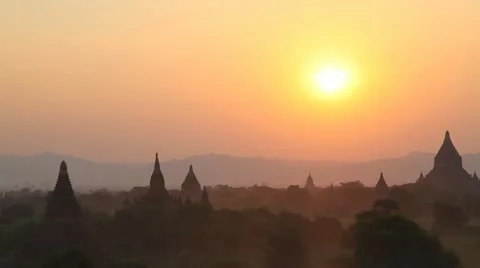 Bagan Stock Footage 12123011