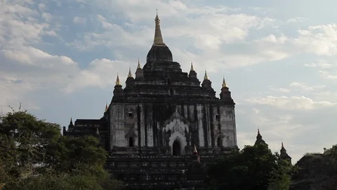 Bagan Myanmar Buddhist temple Stock Footage 102634355