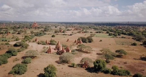 Bagan myanmar Stock Footage 128769961