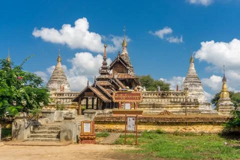 Bagan, Myanmar Foto stock