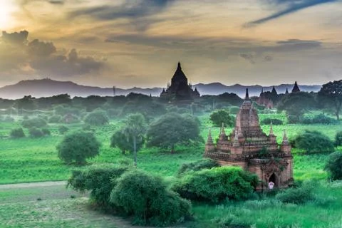 Bagan, Myanmar Stock Photos