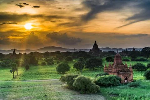 Bagan, Myanmar Stock Photos