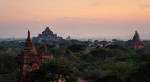 Bagan Myanmar Stock Photos