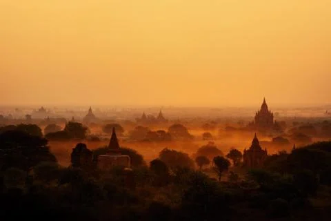 Bagan Myanmar Stock Photos
