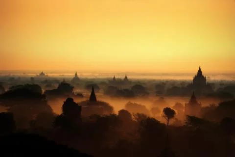 Bagan Myanmar Stock Photos