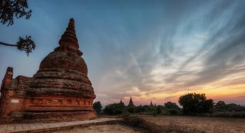 Bagan Myanmar Stock Photos