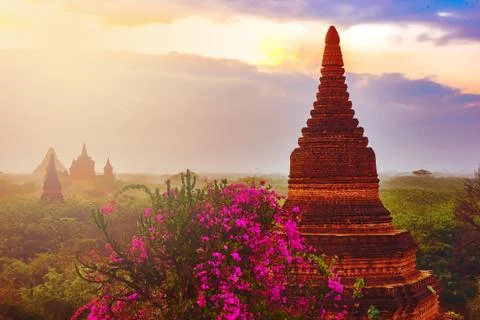 Bagan Myanmar Stock Photos