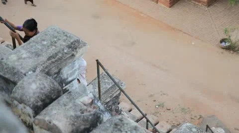 Bagan temple exterior 库存影片 11293148