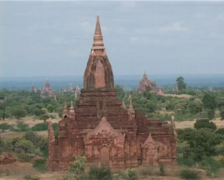 Bagan valley Stock Footage 312572
