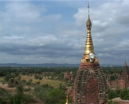 Bagan valley Stock Footage 312602