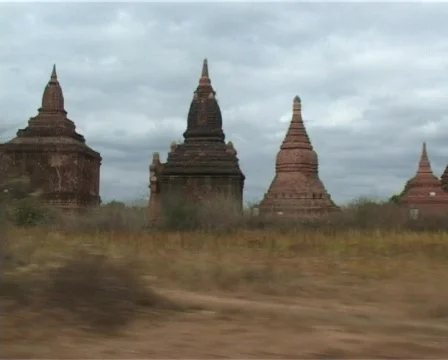 Bagan valley Stock Footage 314479