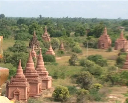 Bagan valley Stock Footage 315021