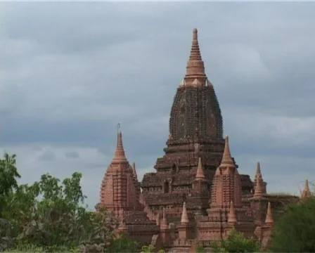 Bagan valley Stock Footage 315026