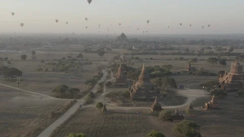 BaganBalloons 01 Stock Footage 106351867