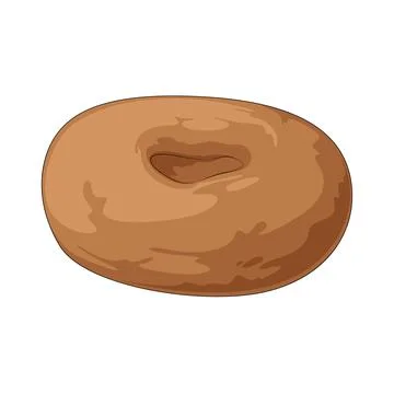Bagel illustration Stock Illustration