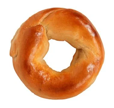 Bagel isolated Illustrazione stock