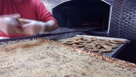 Bagel master Stock Footage 83876344