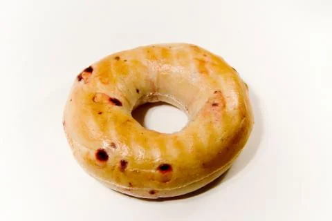 Bagel on white Stock Photos