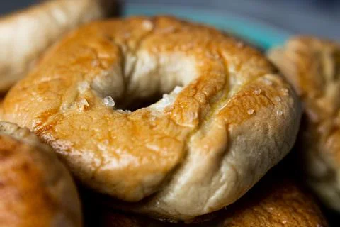 Bagels for Breakfast! Stock Photos