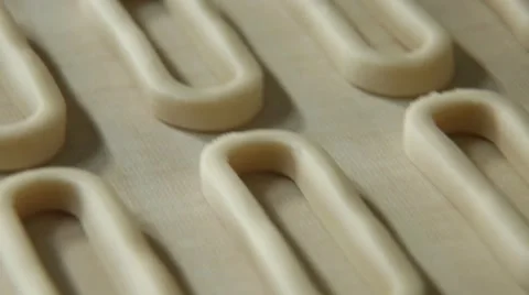 The bagels from dough Stock Footage 59800928