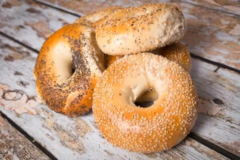 Bagels Stock Photos
