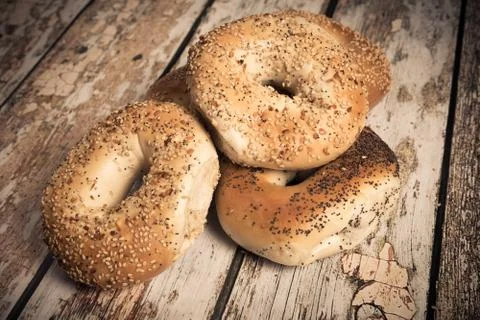 Bagels Stock Photos