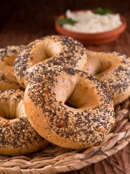 Bagels Stock Photos