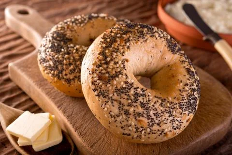 Bagels Stock Photos