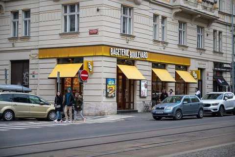 Bageterie Boulevard Stock Photos