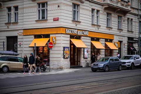 Bageterie Boulevard Stock Photos