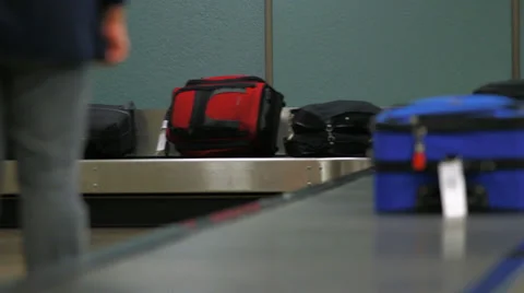 Baggage Carousel Stock Footage 31846594