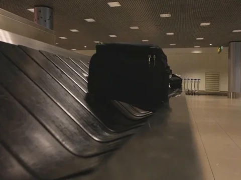 Baggage Carousel Stock Footage 80865486