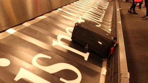 Baggage Claim 2 Stock Footage 115819625