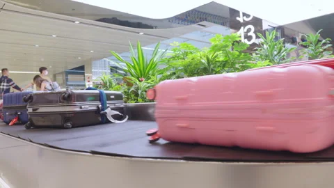 Baggage claim area at Changi International Airport Singapore's Changi  Video stock 250466341