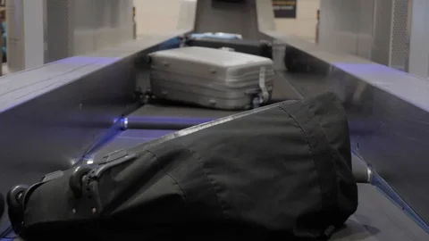 Baggage claim area Stock Footage 129327662