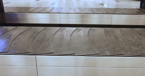 Baggage Claim Conveyor Stock Footage 104197887