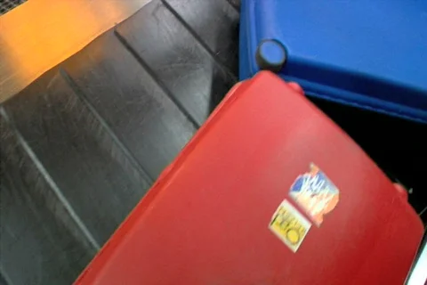 Baggage claim Stock Footage 853752