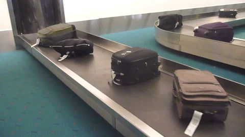 Baggage Claim Stock Footage 45980063