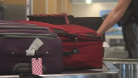 Baggage Claim Stock Footage 107890059