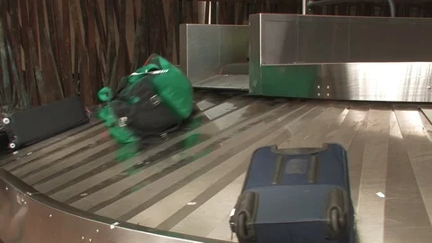 Baggage claim Stock Footage 117190670