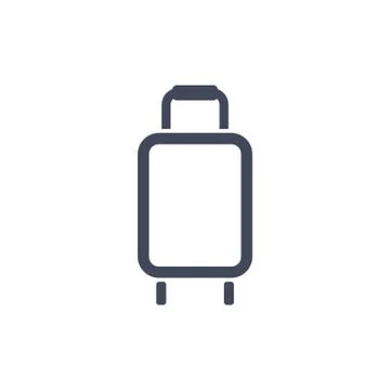 Baggage Icon Vector flat design style Stock Illustration