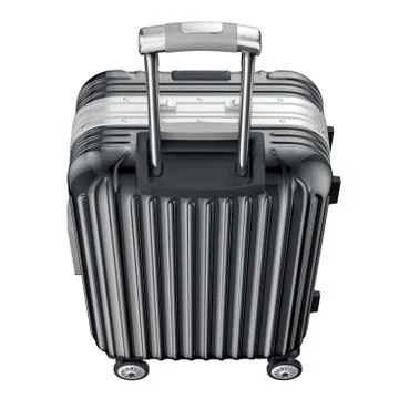 Baggage with long handle Stock Illustration