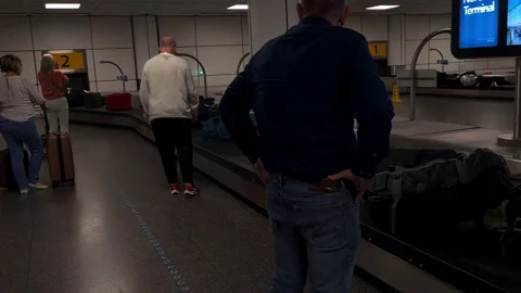 Baggage reclaim. Stock Footage 220021143