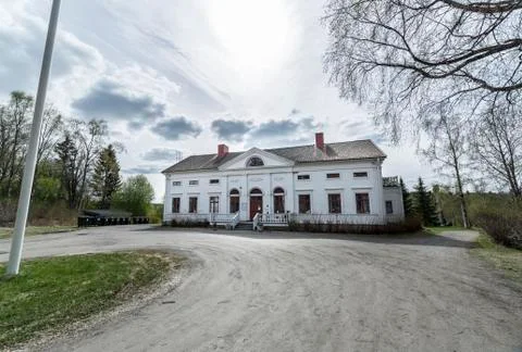 Baggbole Mansion in Spring Stock Photos
